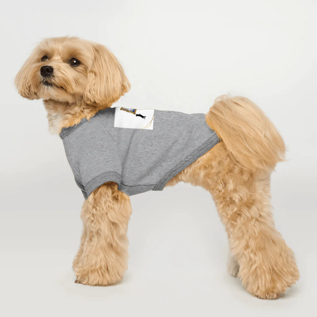 ohkの猫ちゃんが天然石を見にきてくれました Dog T-shirt