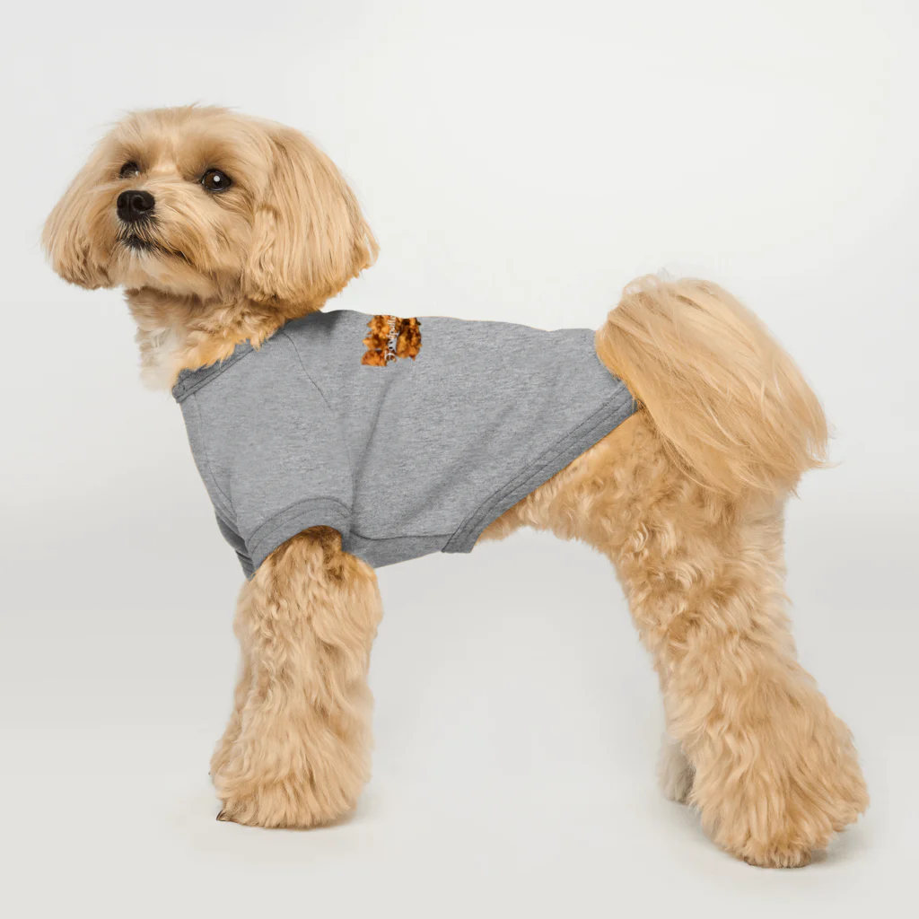 フードパレット色彩のフードパレット色彩の唐揚げ Dog T-shirt