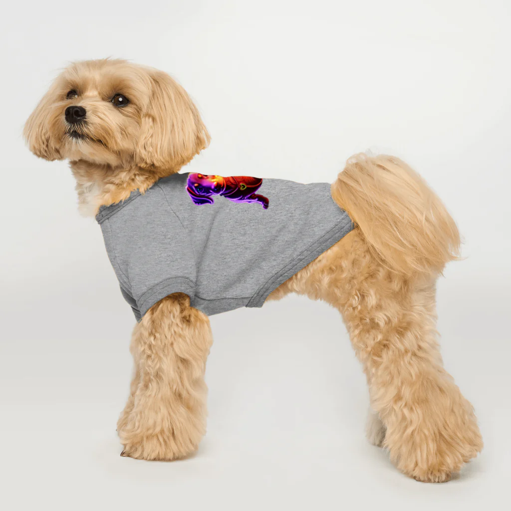 MaKenEekaRaのネオンダックス Dog T-shirt