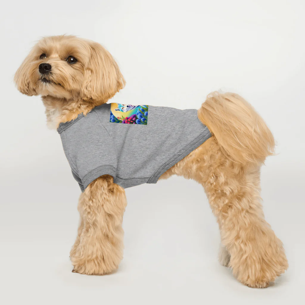 Takumitrustの虹色のオオカミ Dog T-shirt