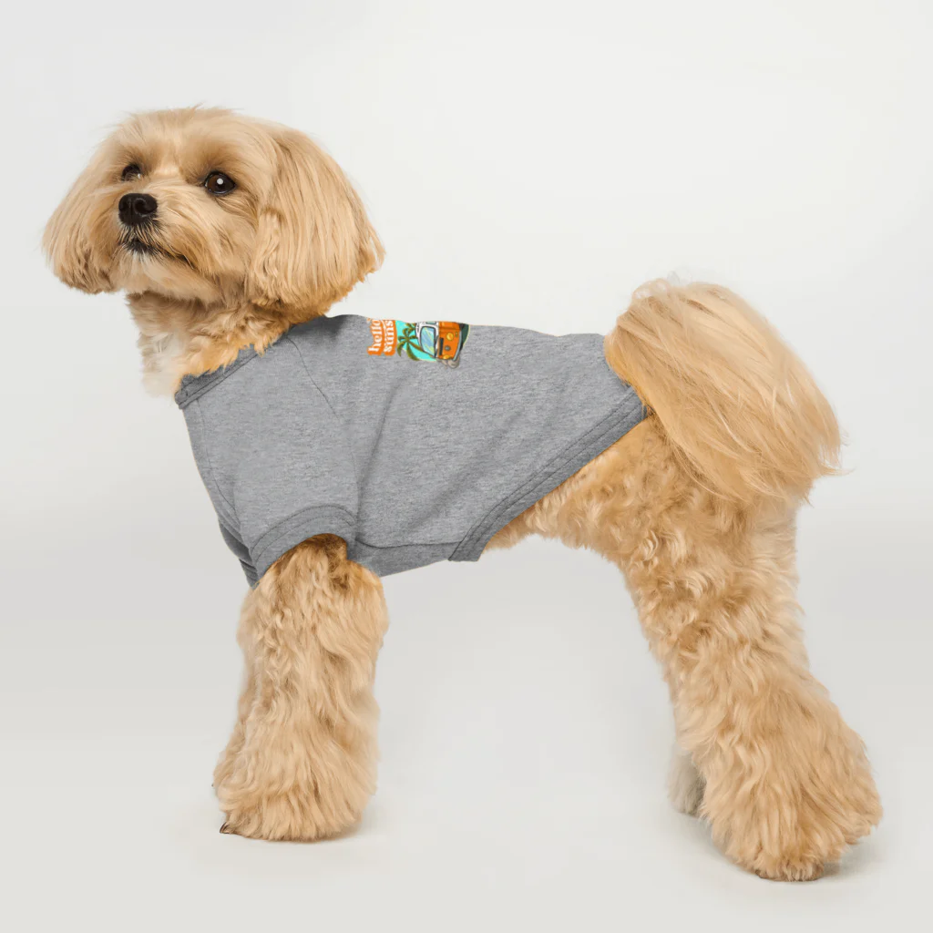 Juliajuliaのハローサンシャイン Dog T-shirt