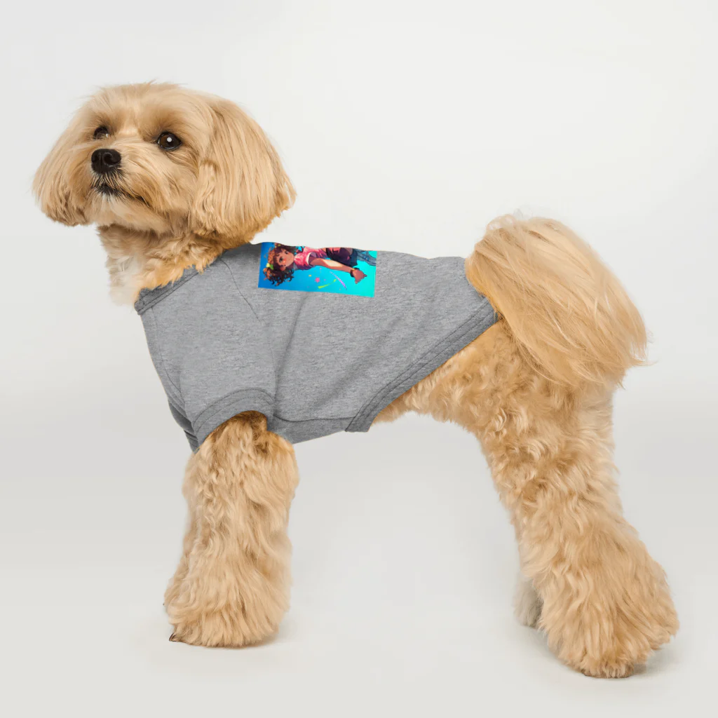 AQUAMETAVERSEの星屑のメロディ Marsa 106 Dog T-shirt