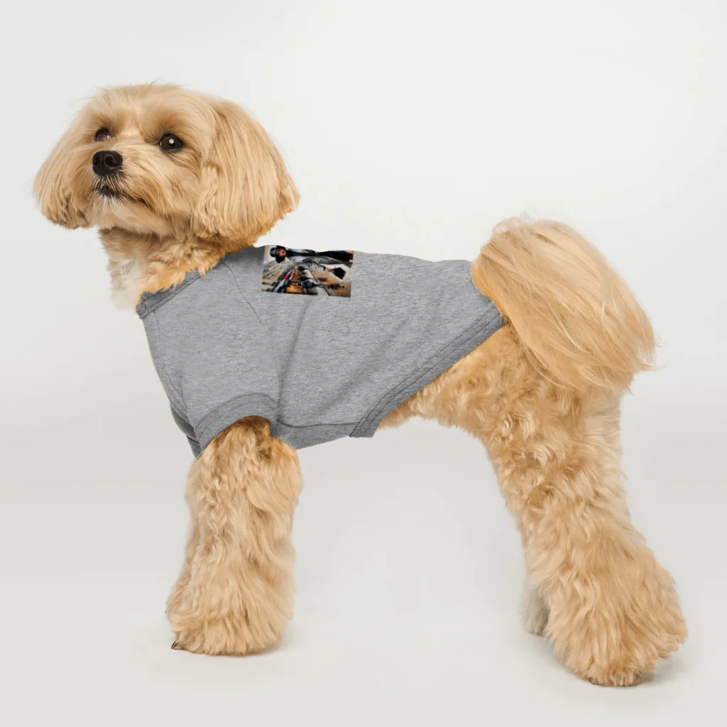 potepokeの"Inspired by Parisian streets" Dog T-shirt