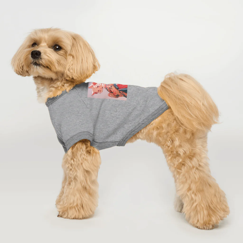 AQUAMETAVERSEの猫のファッションショー Dog T-shirt