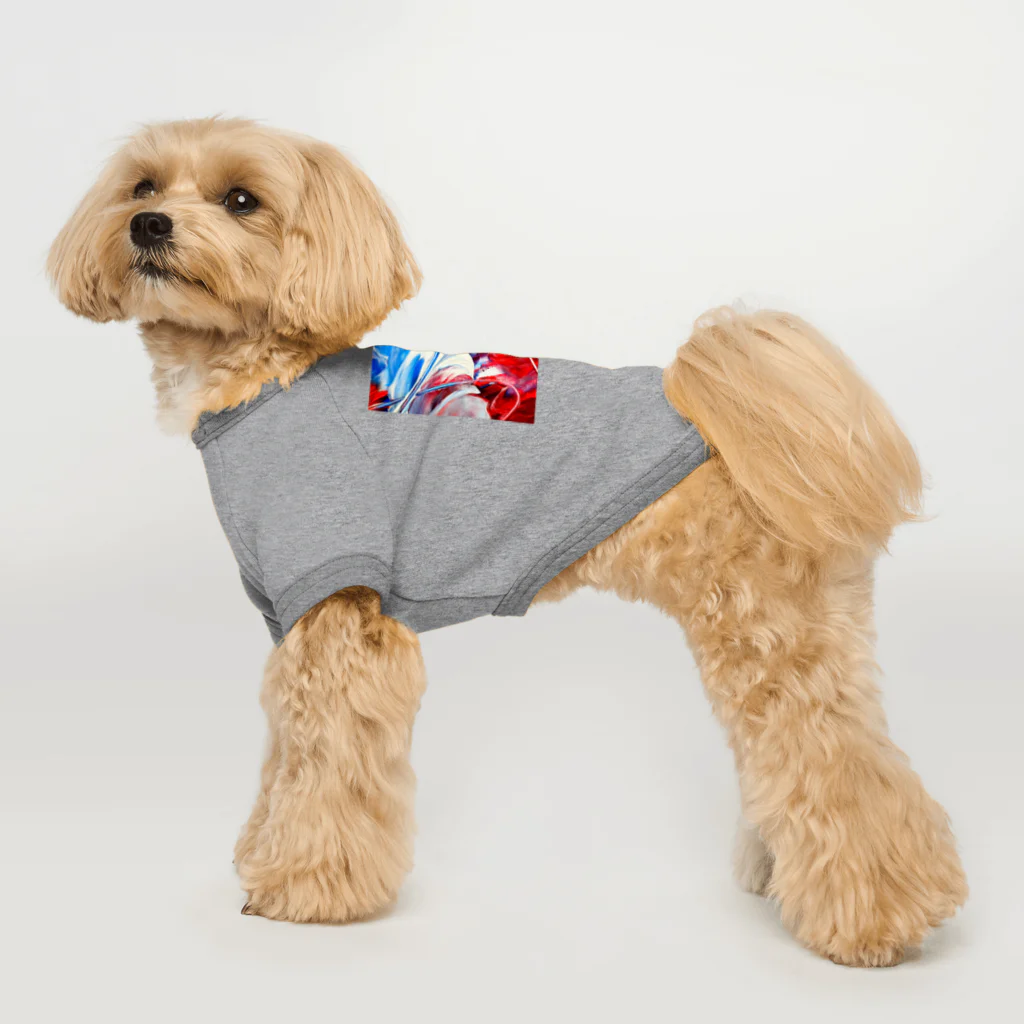 atelier_lapislazuliの未知の海 Dog T-shirt