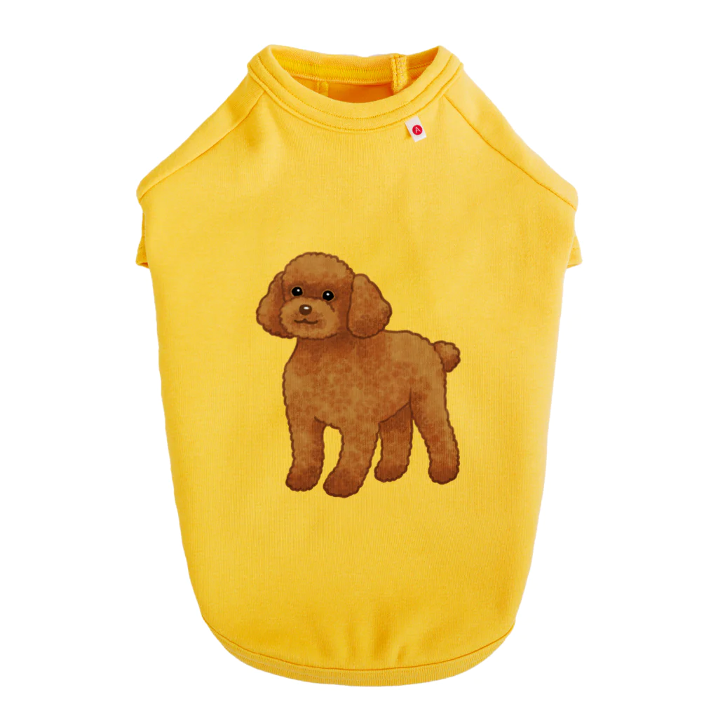 chippokeのトイプードル レッド Dog T-shirt