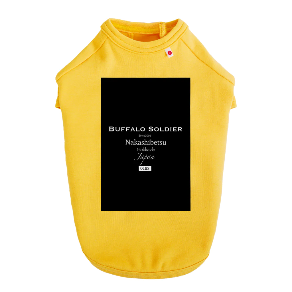 BUFFALO SOLDIER のBUFFALO SOLDIER LETTER  ドッグTシャツ