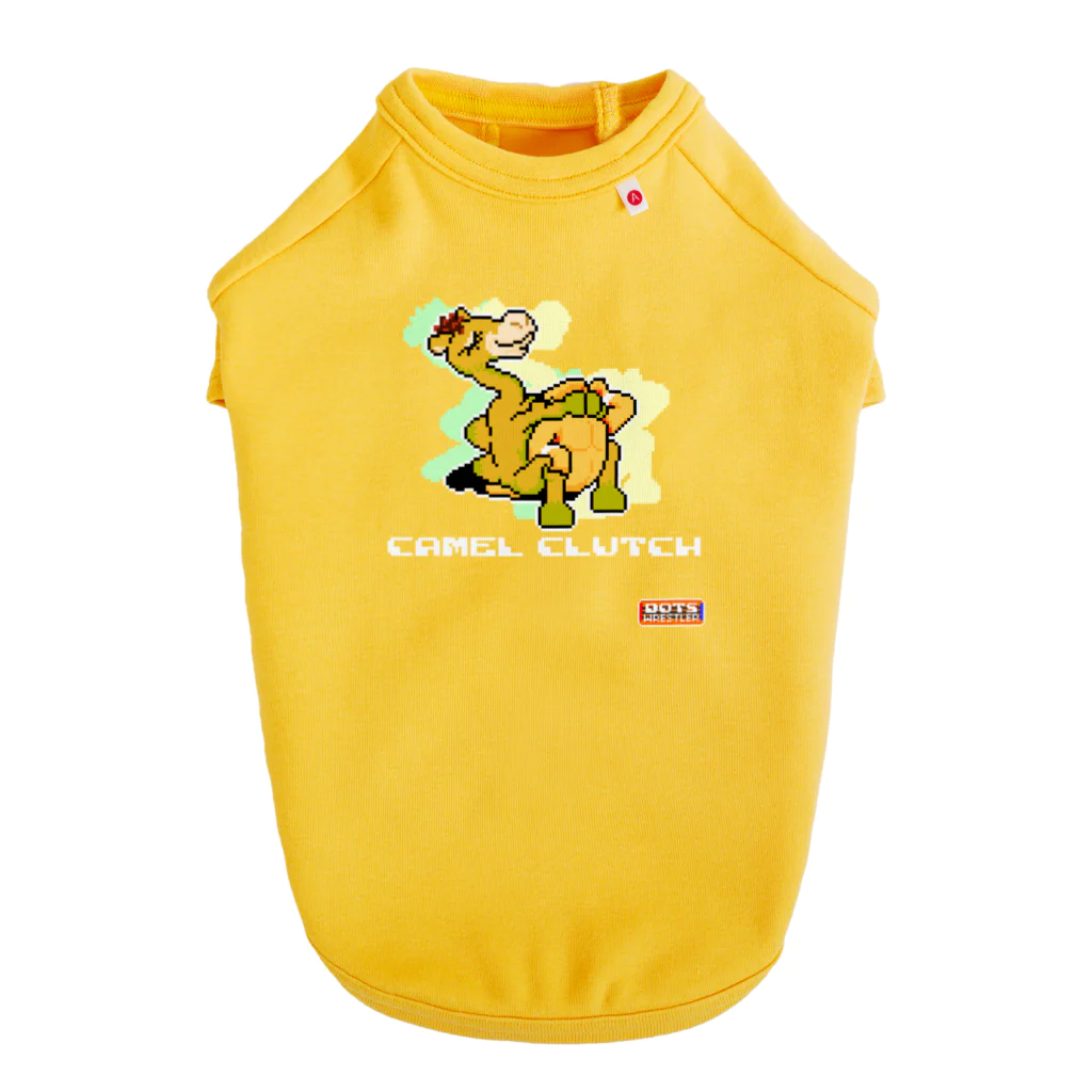 DOTSWRESTLERのCAMEL CLUTCH Dog T-shirt