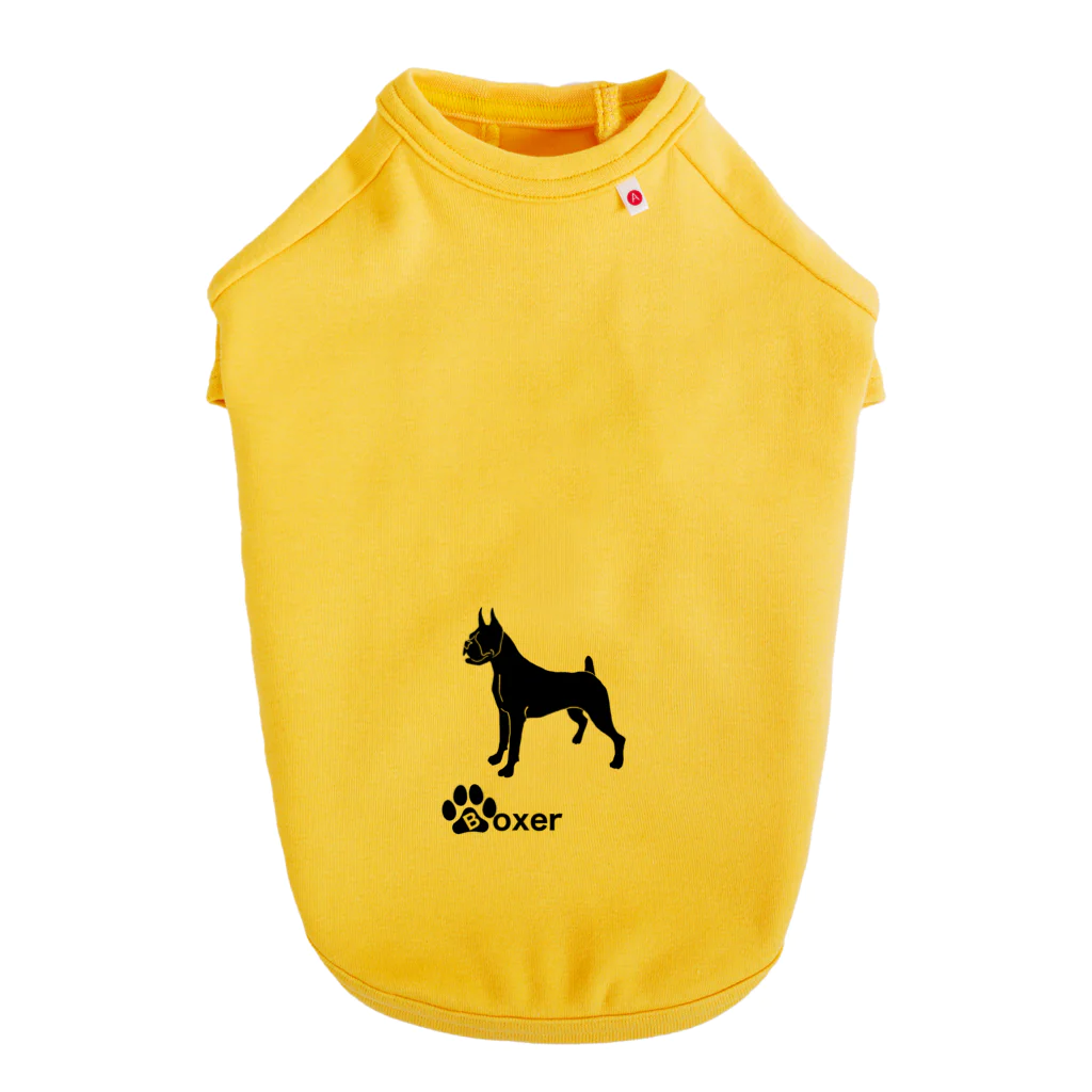 bow and arrow のボクサー Dog T-shirt