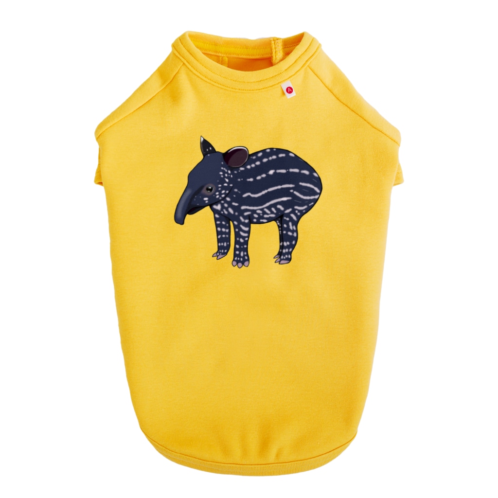 LalaHangeulのマレーバクの子供(文字無し) Dog T-shirt