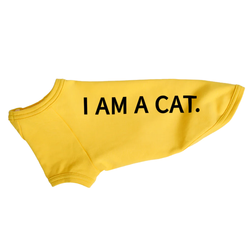 うさぎのI AM A CAT. ドッグTシャツ