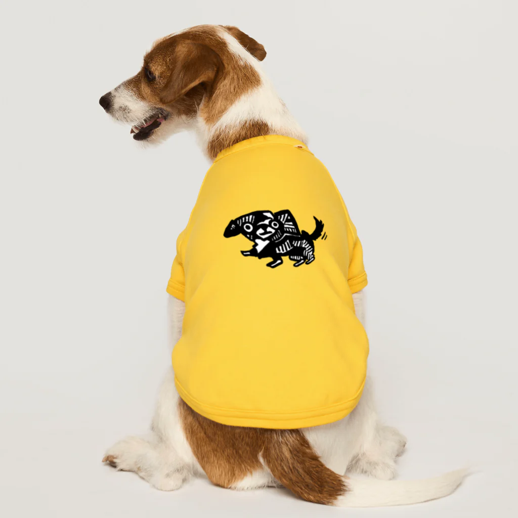 Bee's Bakeryのゴマ Bee Designs. Katsuhiko Yamashita Dog T-shirt