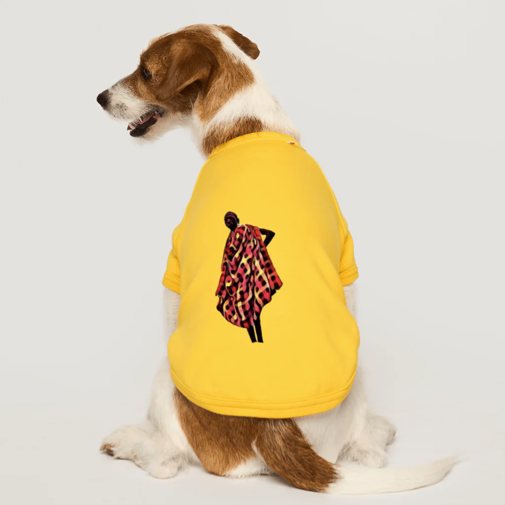 soi hẻm rojiのマサイ Dog T-shirt