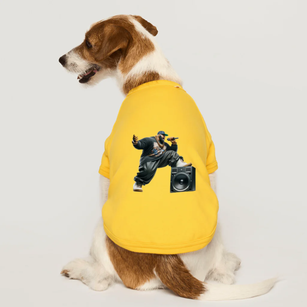 hoodie styleの伝説のヒップホッパー Dog T-shirt