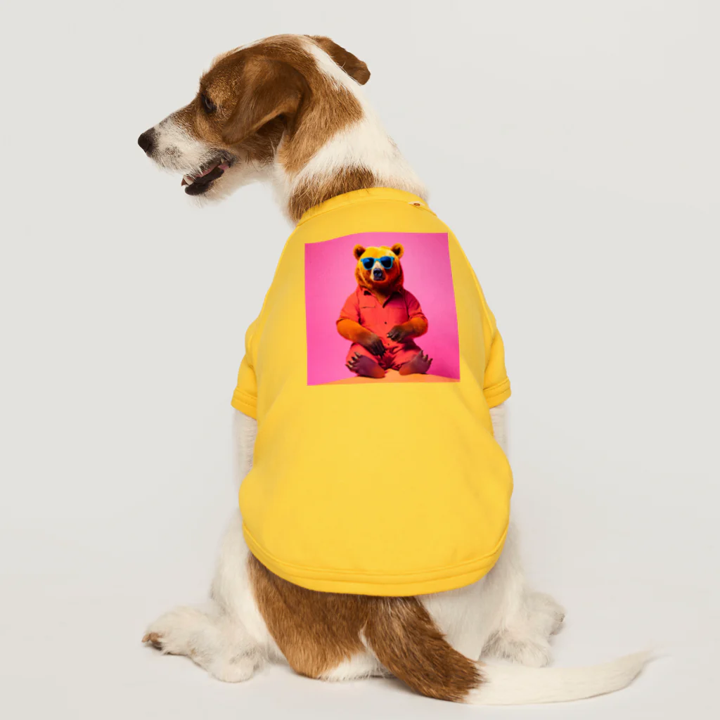 さとうさしみ。のメガネっクマ⑤ Dog T-shirt