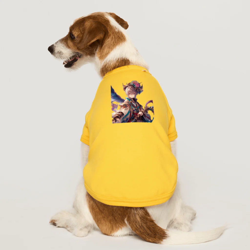 ぴくちゃー55の未来女子01 Dog T-shirt