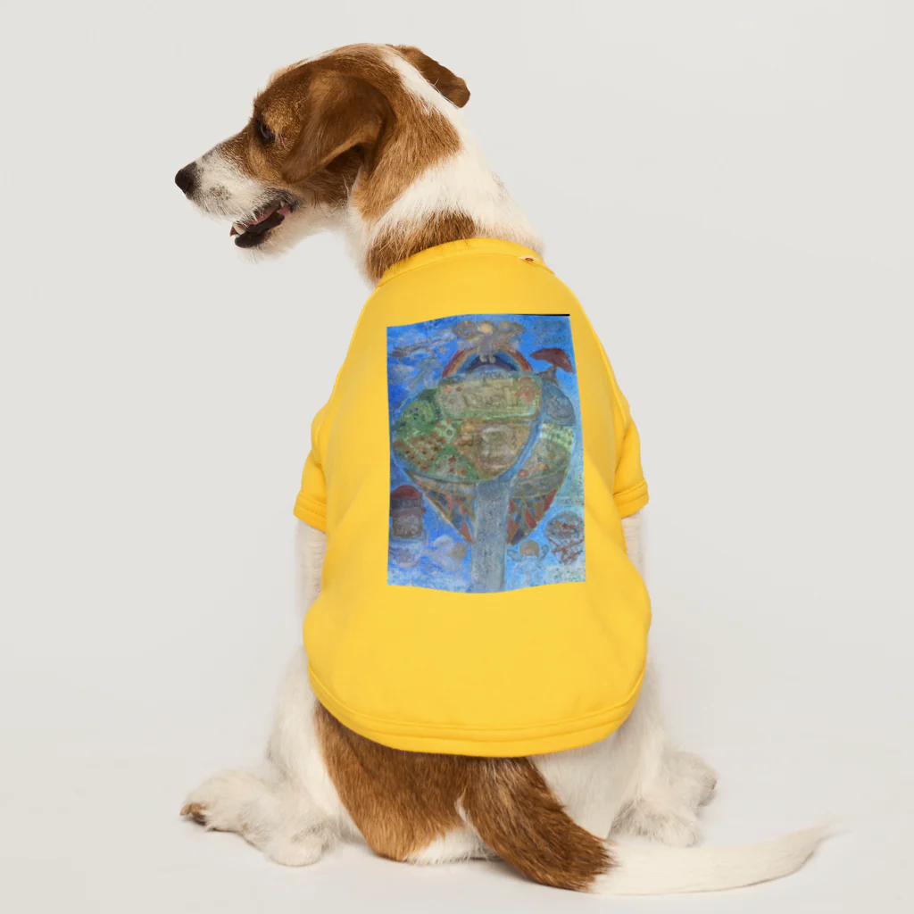 幻想世界のユートピアのひととき Dog T-shirt