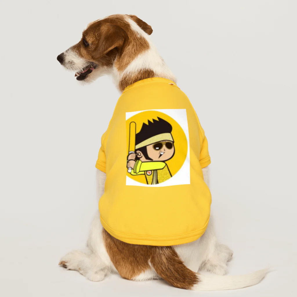 Rock★Star Guitar School 公式Goodsのshinnosukeボウヤ Dog T-shirt