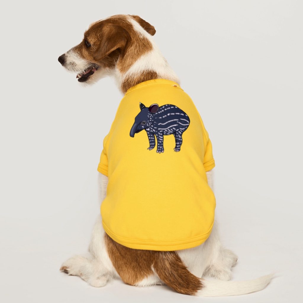 LalaHangeulのマレーバクの子供(文字無し) Dog T-shirt