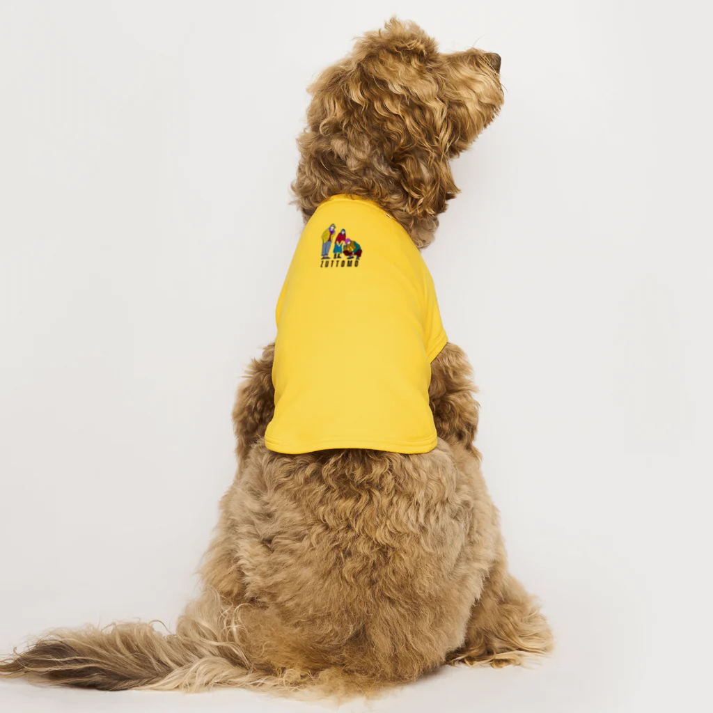 UCHILAughのzuttomo Dog T-shirt
