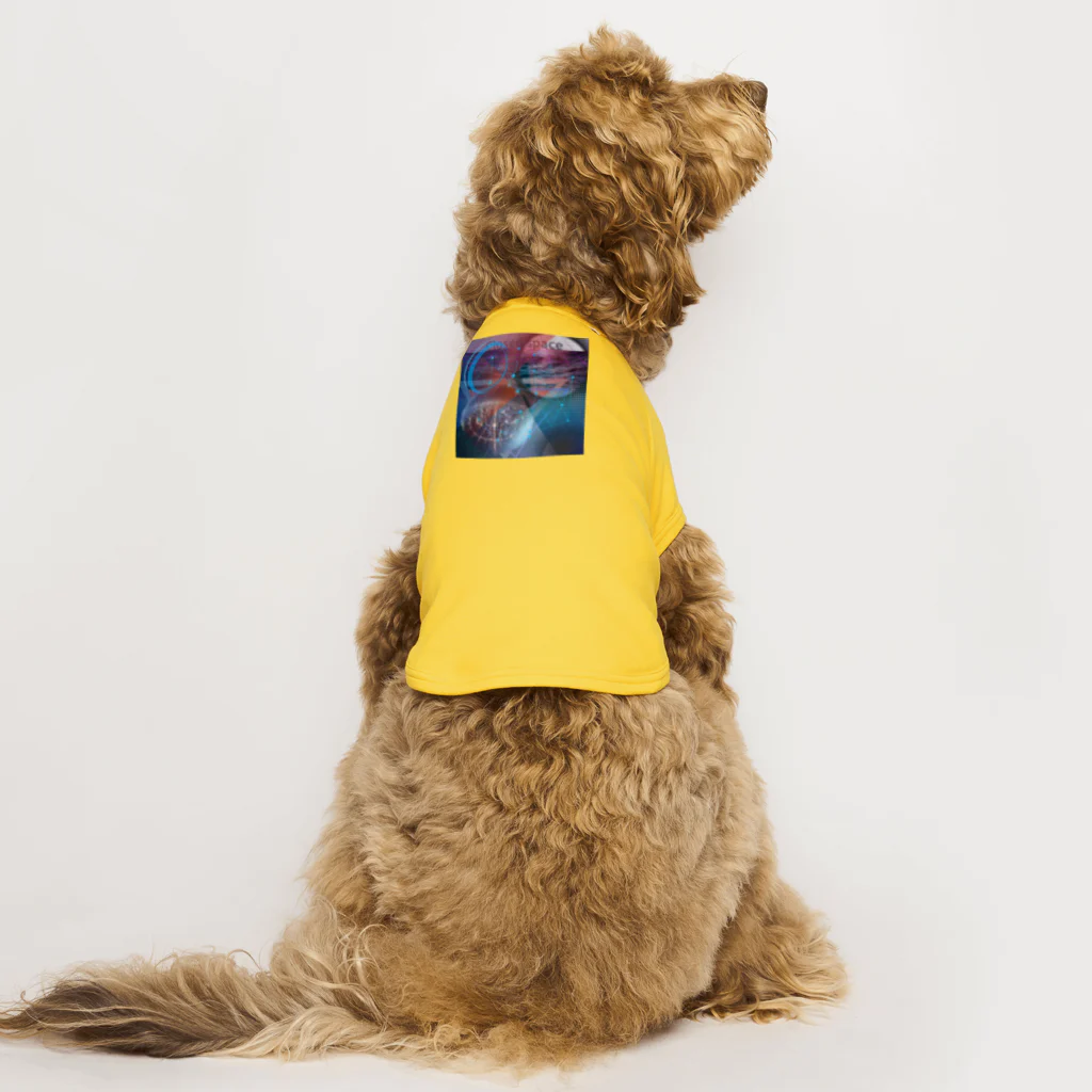 のびのびショップのClosed space Dog T-shirt