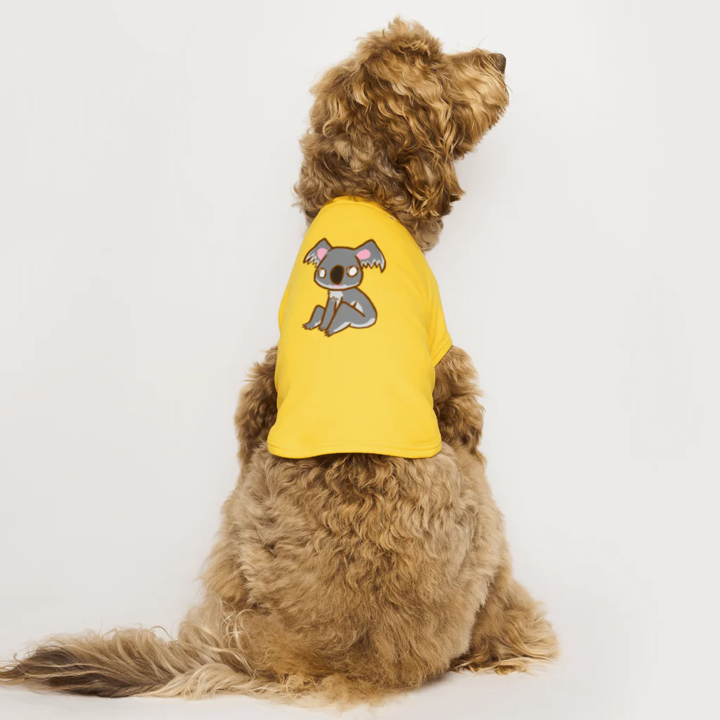 ＼(ナギノ)／動物図鑑イラストシリーズ増やしたい民のゆるコアラ Dog T-shirt