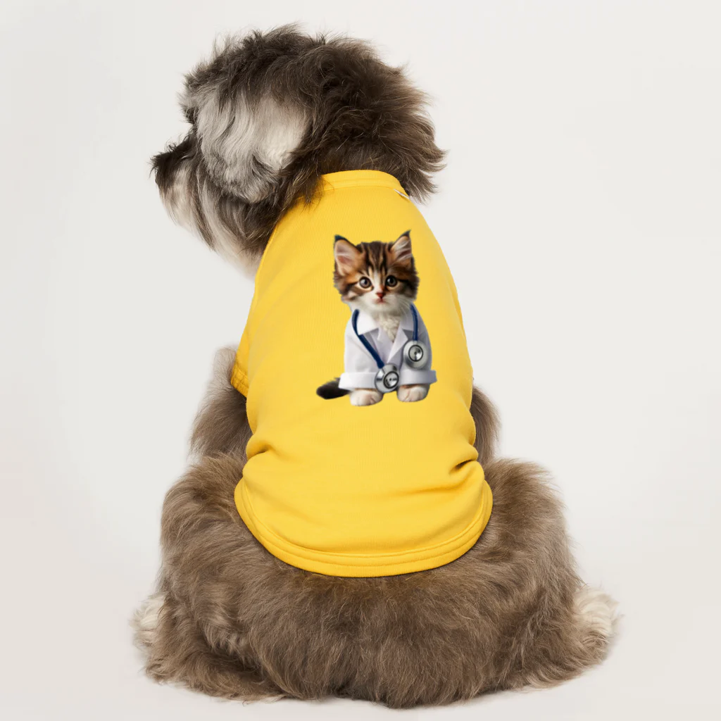 ネコネコ笑店 -Cat Goods Store-のDrねこ丸No1 Dog T-shirt