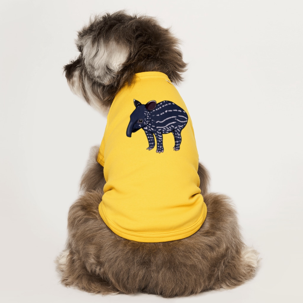 LalaHangeulのマレーバクの子供(文字無し) Dog T-shirt