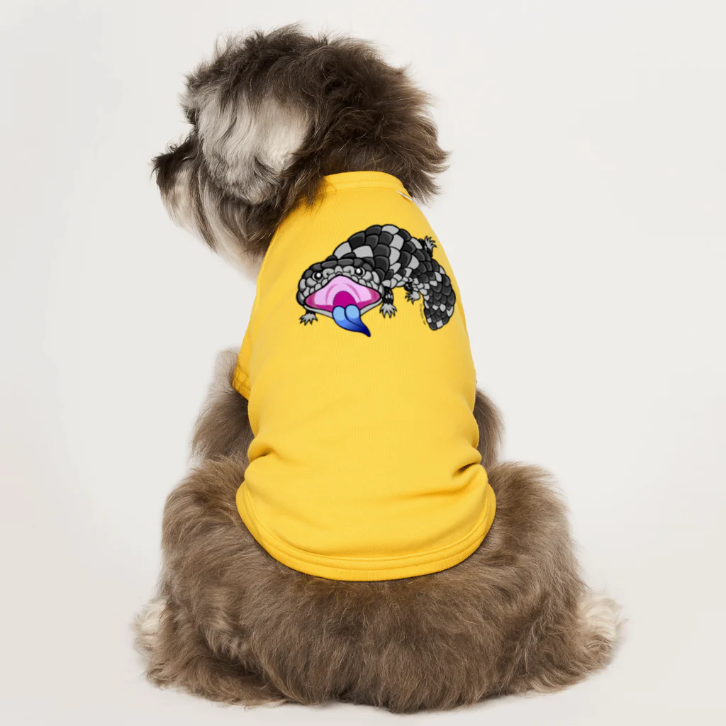 もむのふの爬虫類グッズやさんのマツカサトカゲちゃん Dog T-shirt