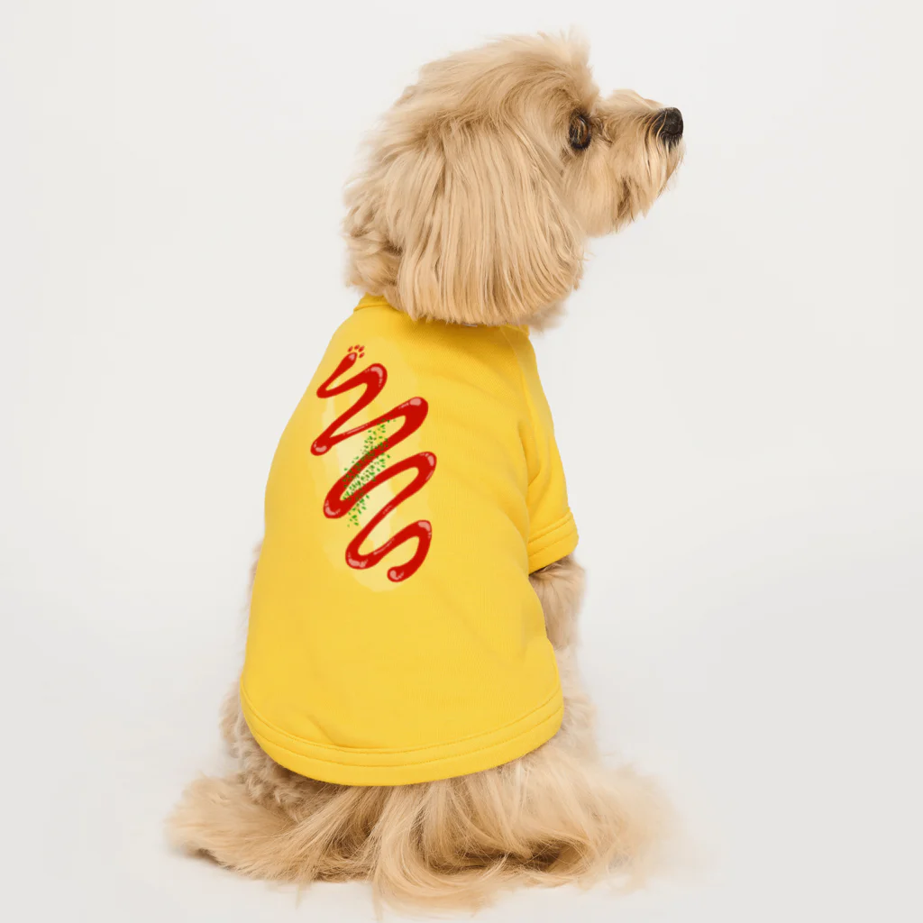 Unique-Cornのオムレツ Dog T-shirt