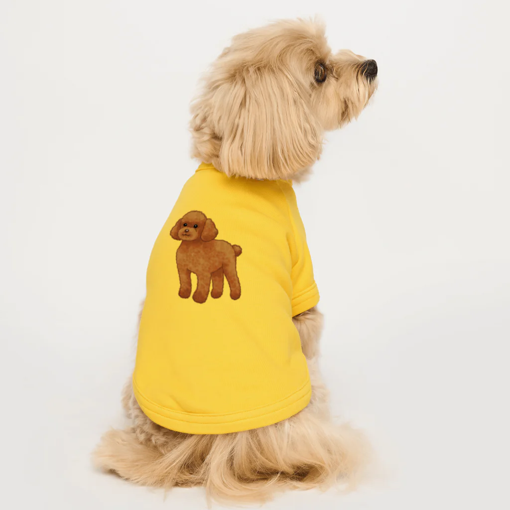 chippokeのトイプードル レッド Dog T-shirt