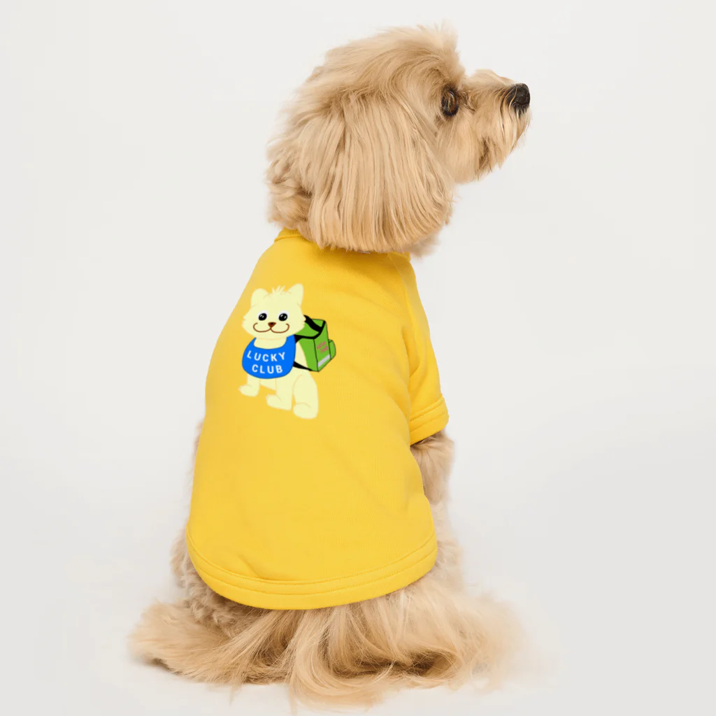 LUCKY CLUBのバックパックラッキーちゃん ドッグTシャツ