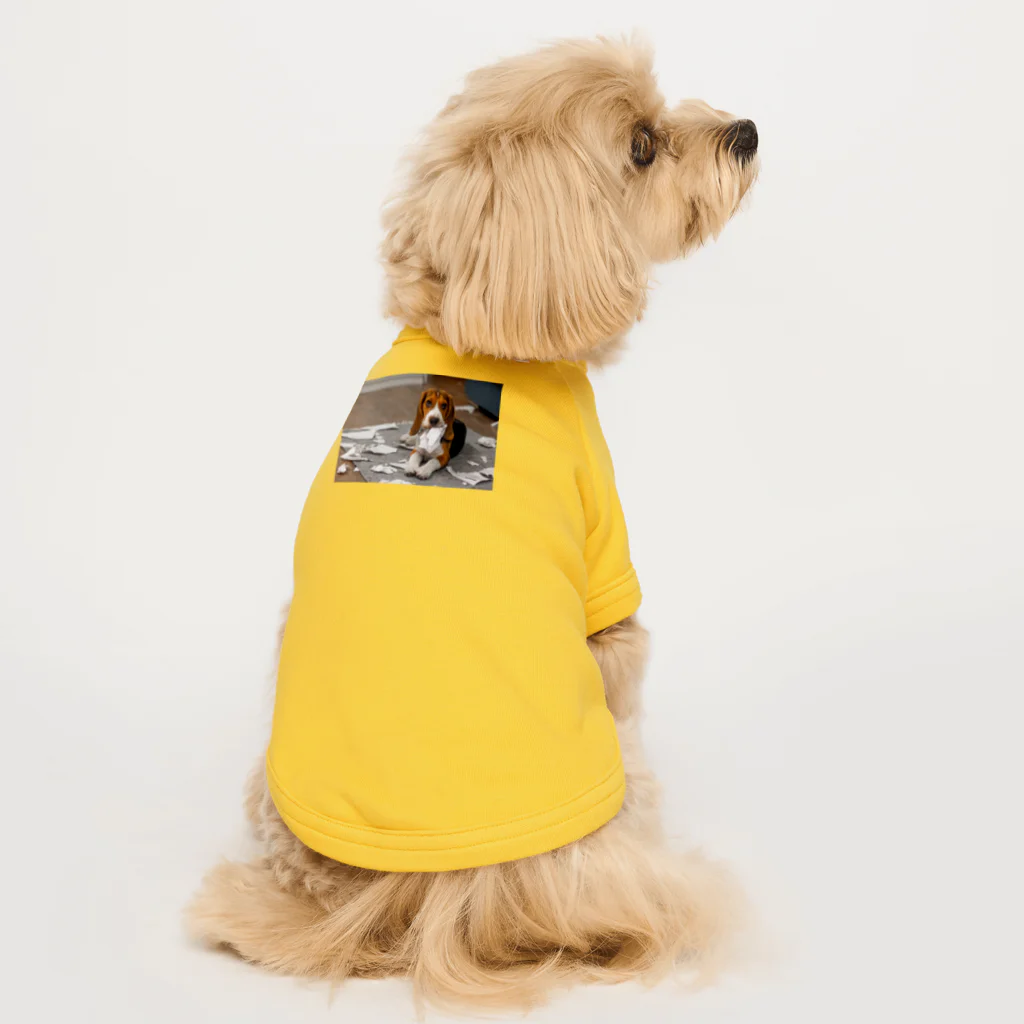 family shopの【母作成】可愛い犬のイラストグッズ Dog T-shirt