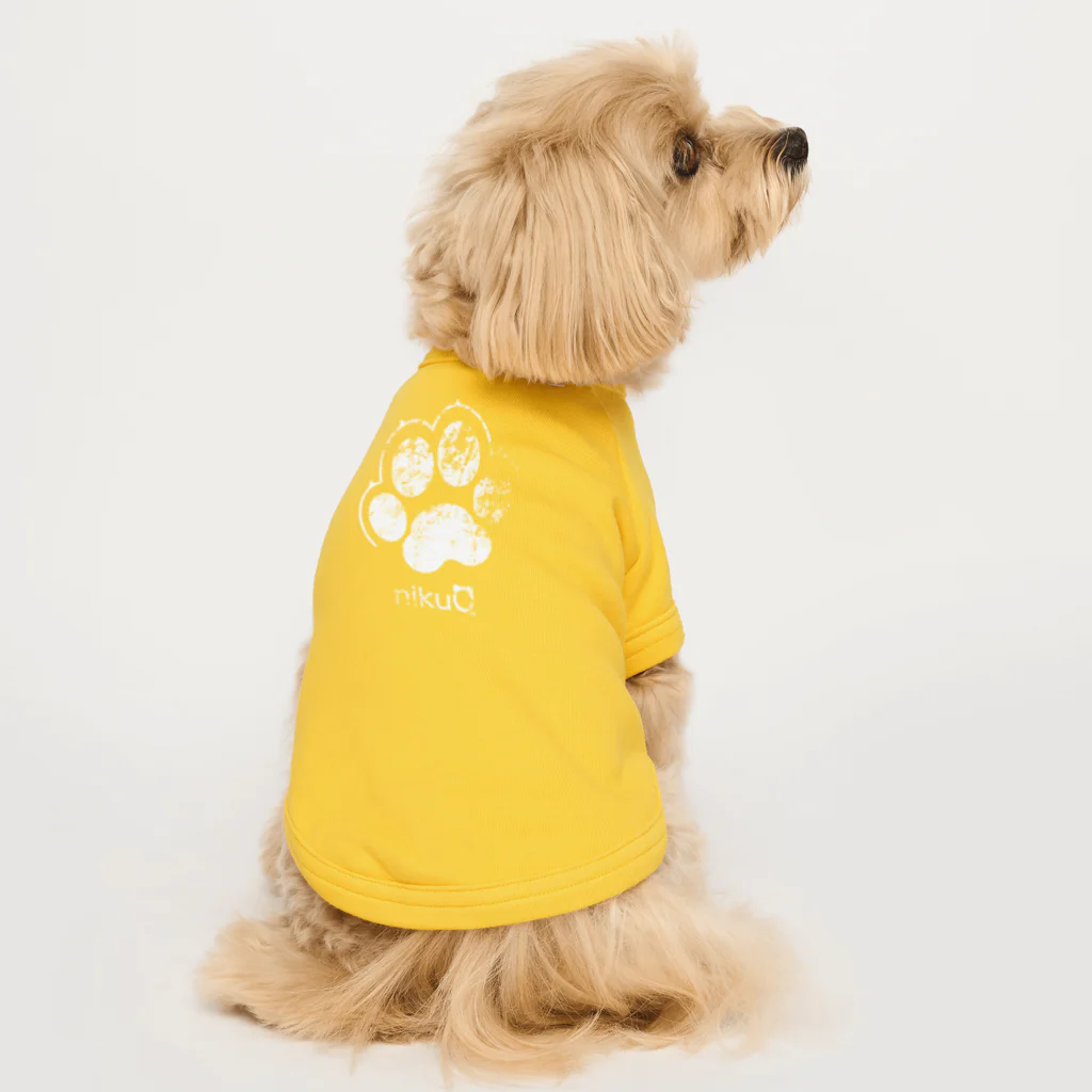 WebArtsの肉球をモチーフにしたオリジナルブランド「nikuQ」（犬タイプ）です ドッグTシャツ