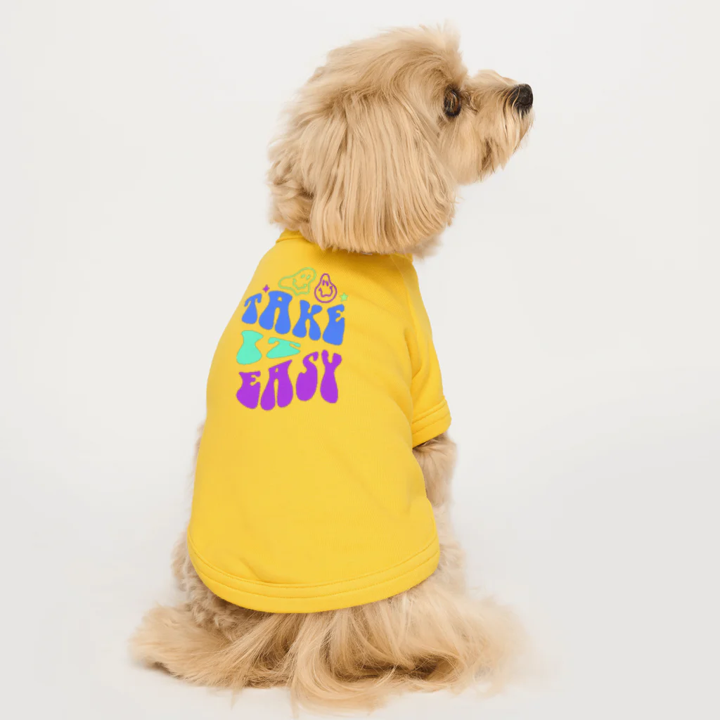 NeoNestの🌟 Take It Easy Apparel & Goods 🌟 Dog T-shirt