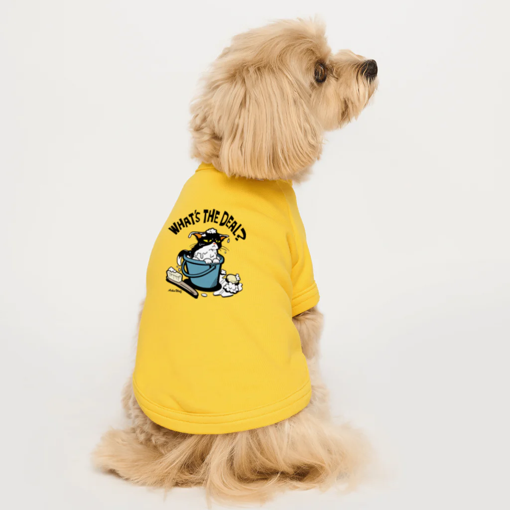 AckeeWolf Art Shopの猫シャンプー Dog T-shirt