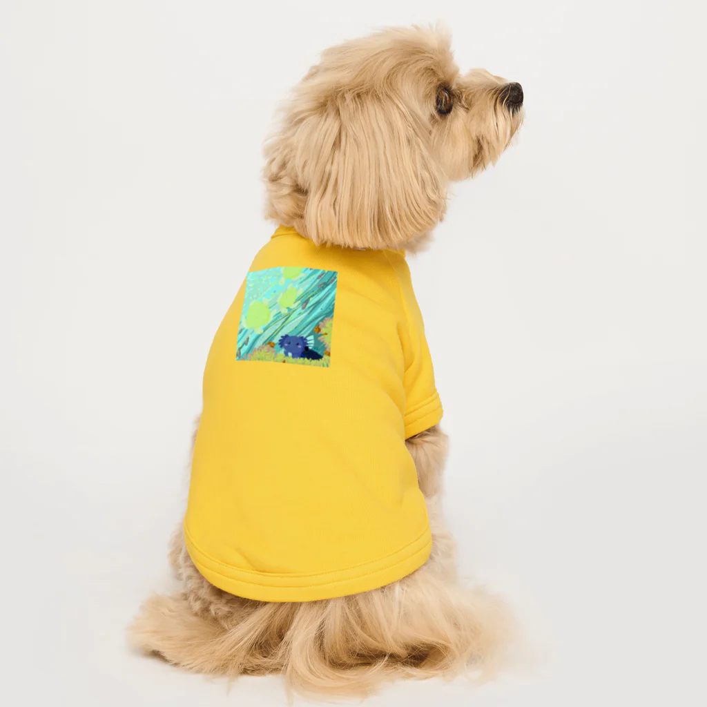 ariariartのBlue submarine【コラボ作品】 Dog T-shirt