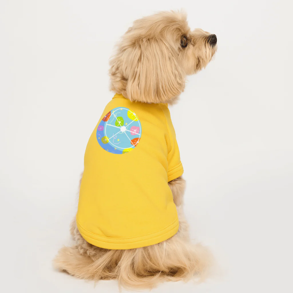 🐸かえるさんと仲間たち🐸のさわやかオレンジでオレンジ Dog T-shirt