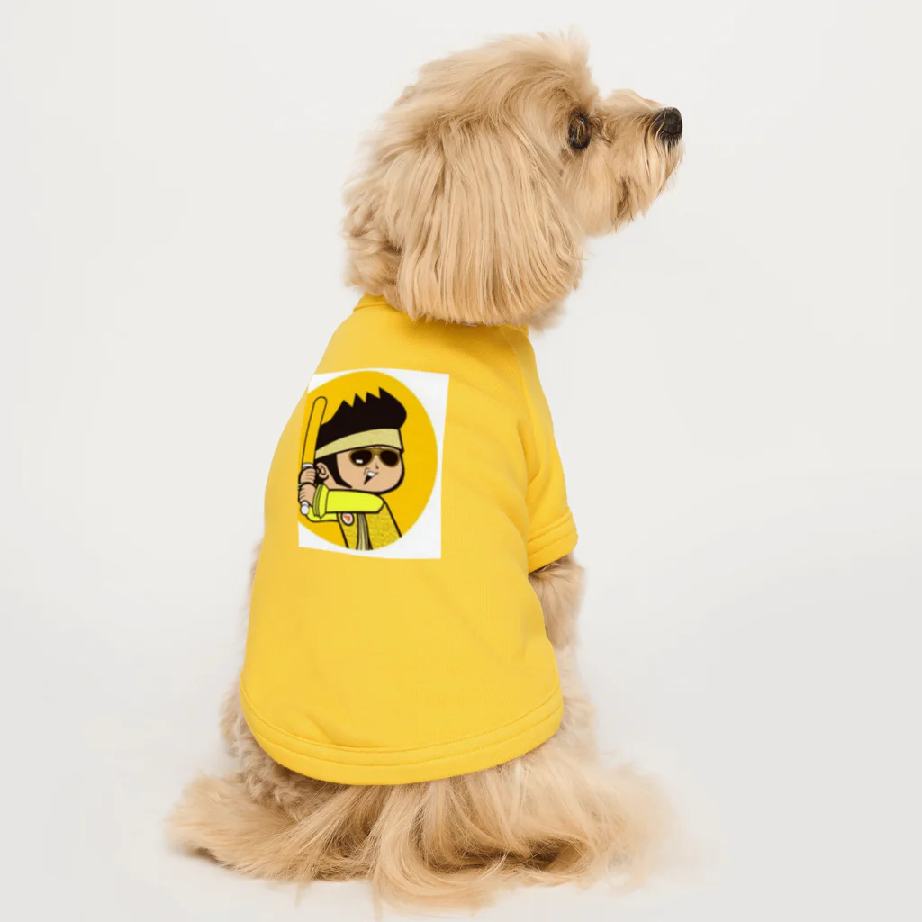 Rock★Star Guitar School 公式Goodsのshinnosukeボウヤ Dog T-shirt