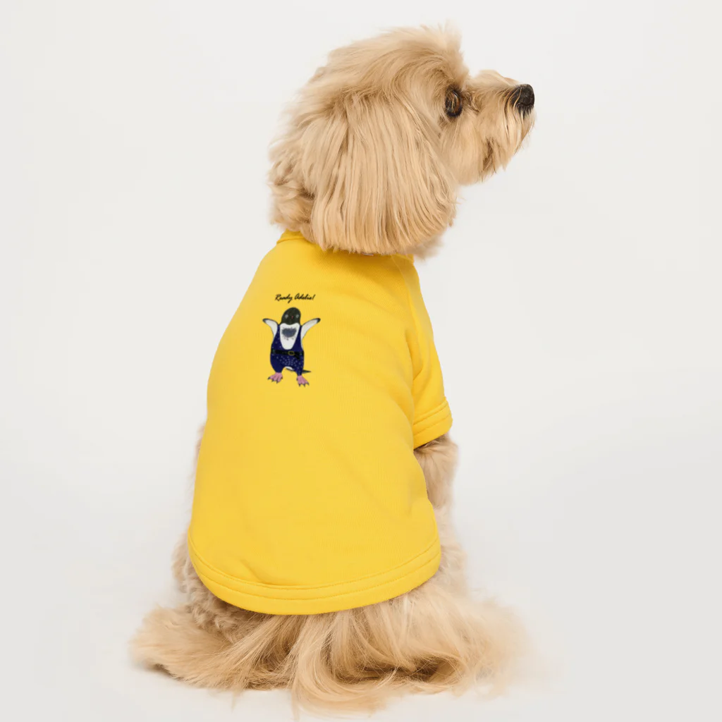 ヤママユ(ヤママユ・ペンギイナ)のReady Adelie! Dog T-shirt