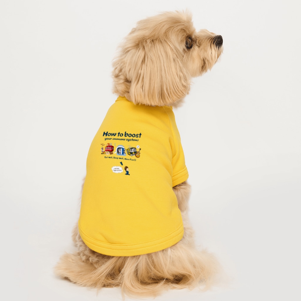 Train Kids! SOUVENIR SHOPの元気の秘訣 !  Dog T-shirt
