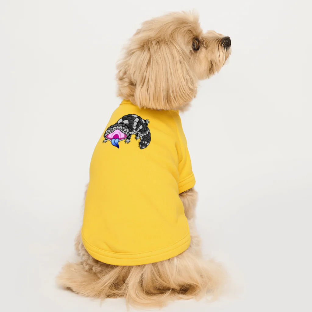 もむのふの爬虫類グッズやさんのマツカサトカゲちゃん Dog T-shirt