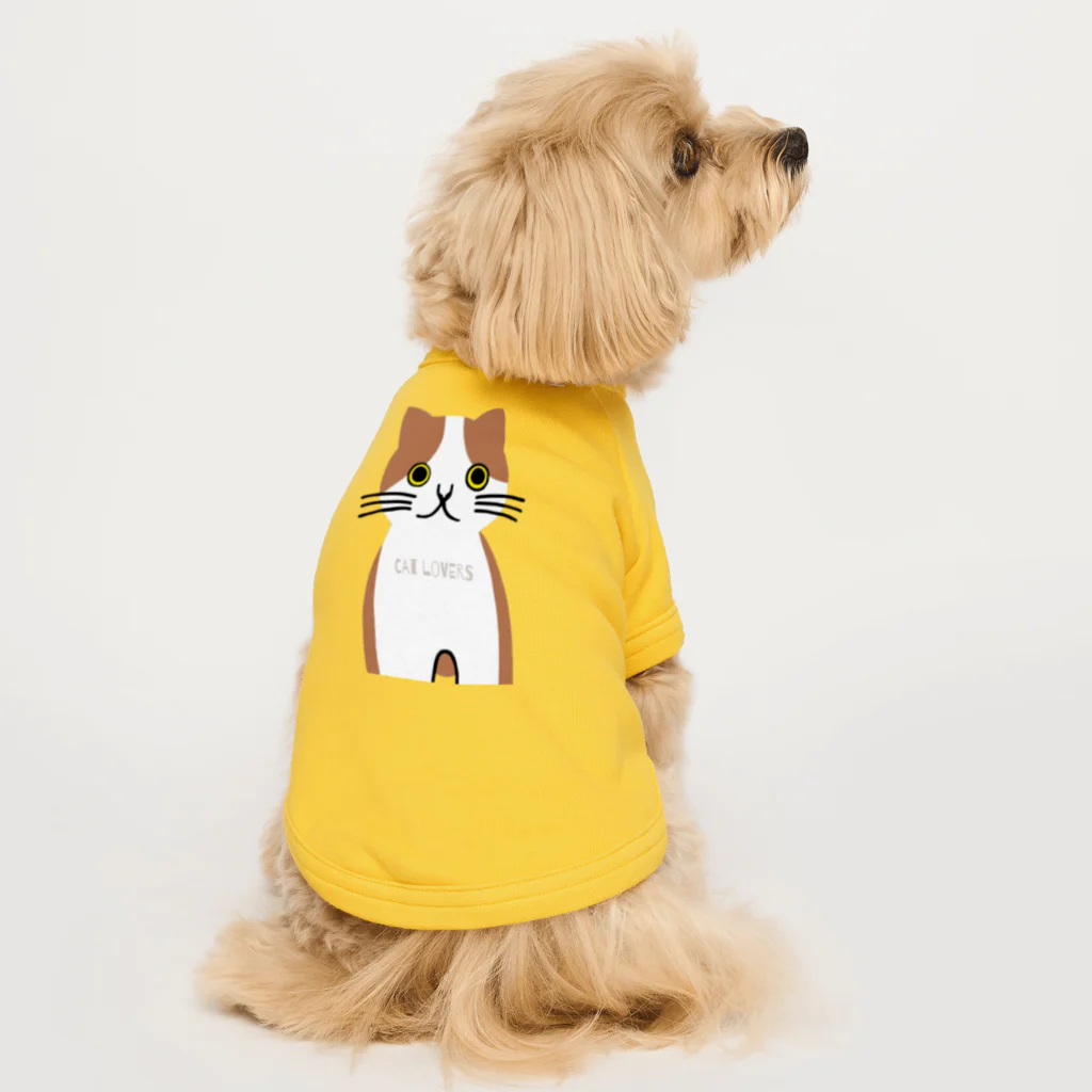 aiueoneko358の茶ハチワレちゃん Dog T-shirt