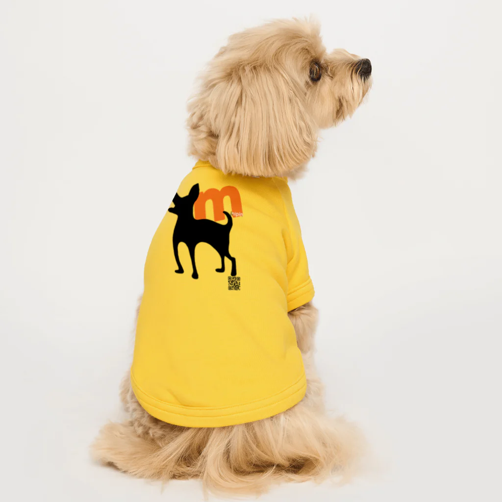 ミニピン クラブ minipin clubのminipin QRコード Goods！ Dog T-shirt