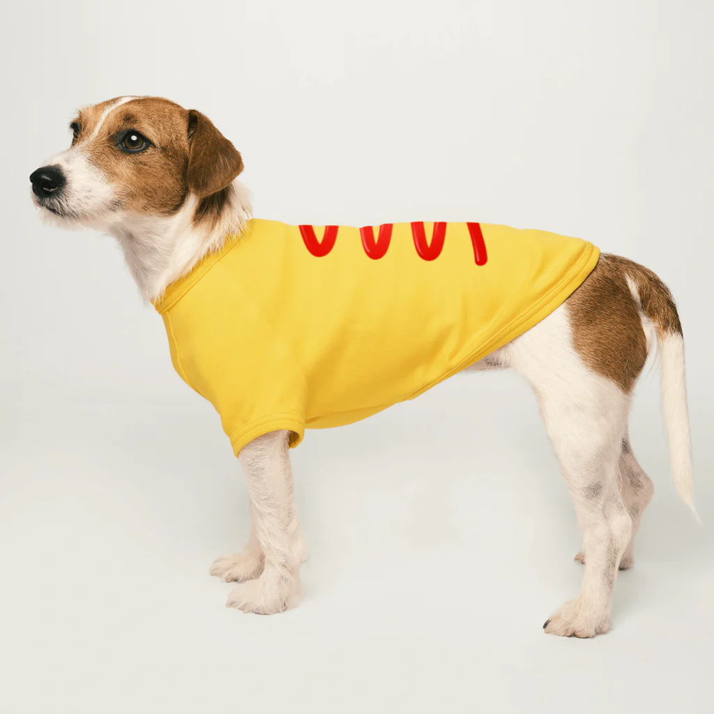 hilokiのKetchup! Dog T-shirt