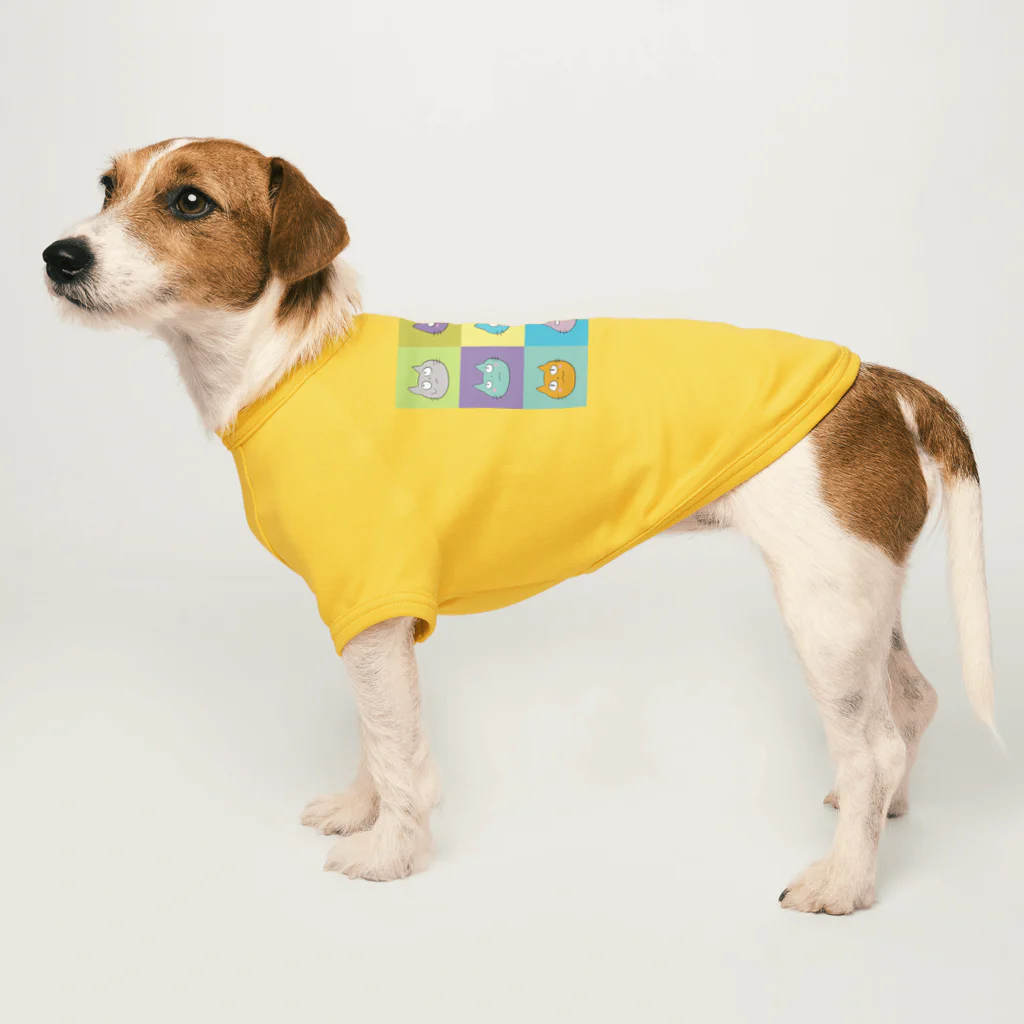 でんぼうのねこがいっぱいいる Dog T-shirt