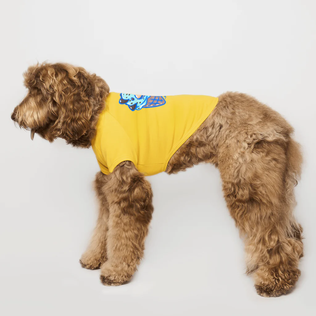 segasworksの恐竜アイスクリーム〜ザクザクアンキロサウルス〜 Dog T-shirt