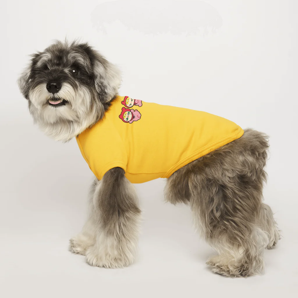 ユタカのてでべびちゃんショップの走るてでべびちゃん Dog T-shirt