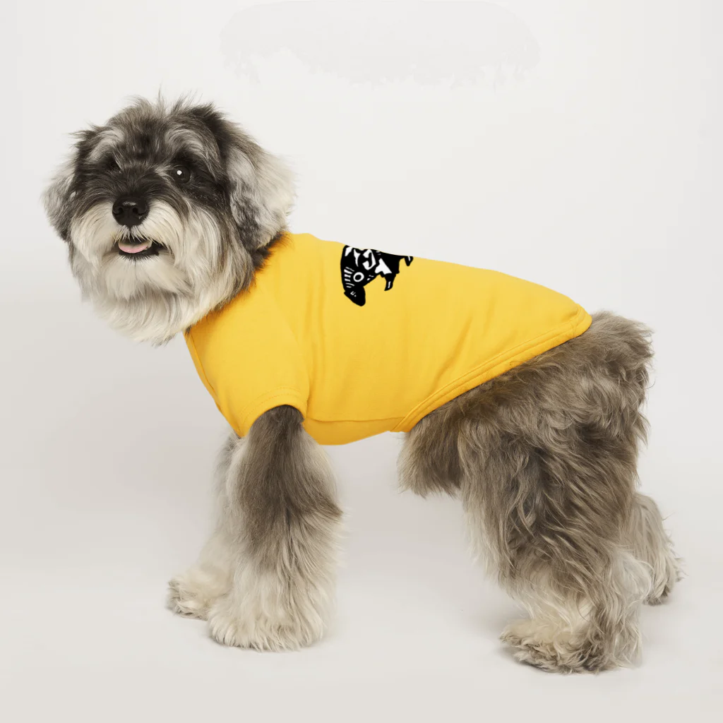 Bee's Bakeryのゴマ Bee Designs. Katsuhiko Yamashita Dog T-shirt