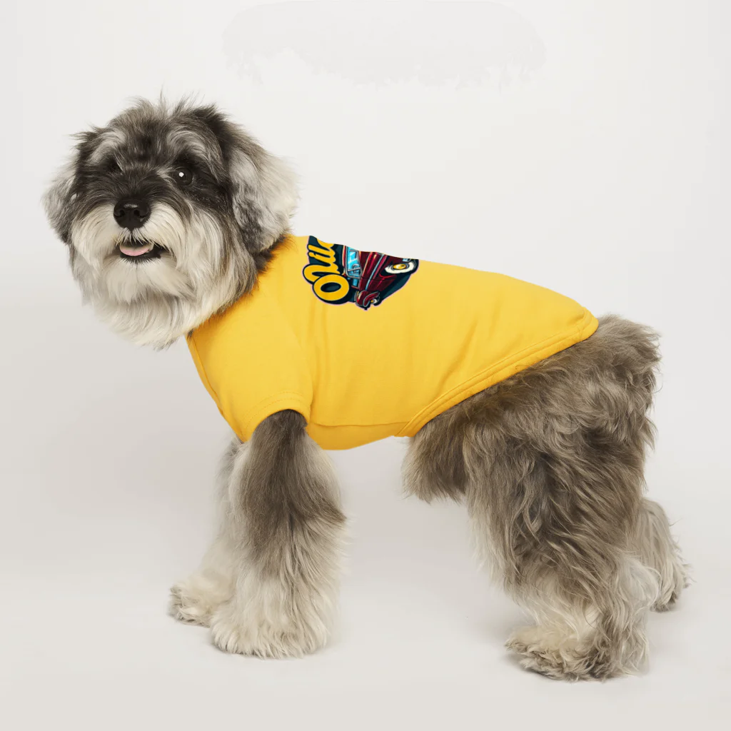 islandmoon13のOLDIES　　50’ｓ ＣＡＲ Dog T-shirt